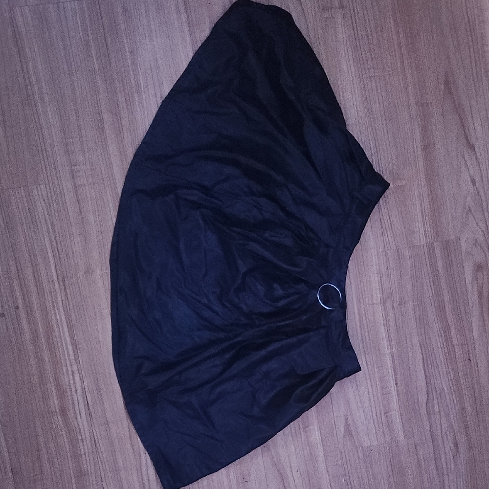 Black Leather Skirt
